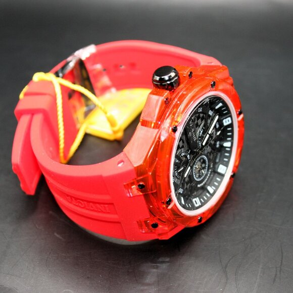 Invicta Racing Saphirex Men's Watch - 46mm, Red (48810) - Picture 2 of 7
